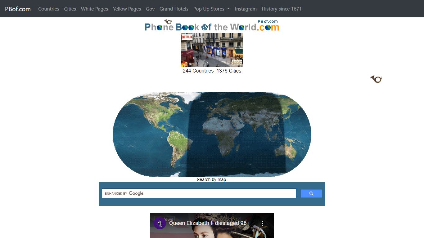Phone Book of the World / PBof.com - White Pages
